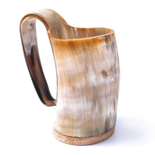 Horn coffee mug